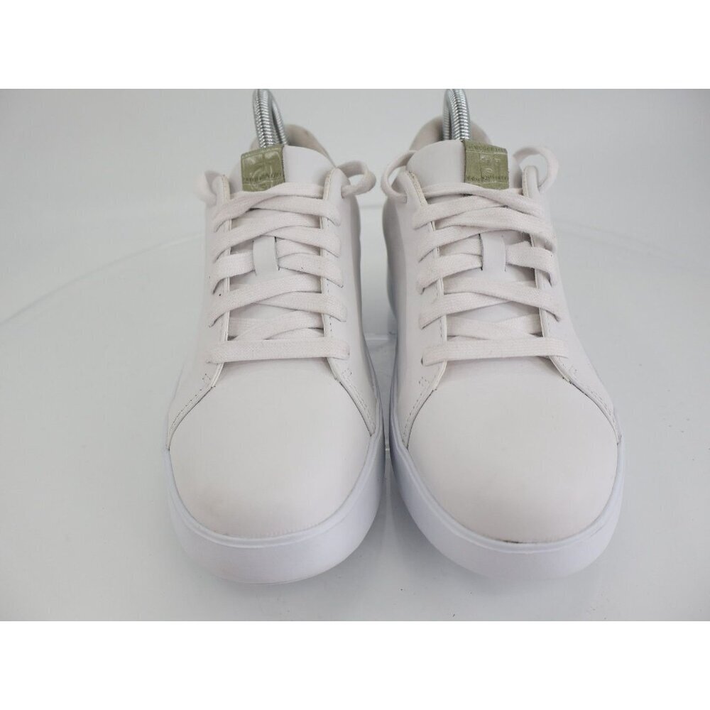 Cole Haan Women 8.5 C Wide Grand Crosscourt Joy Platform Sneaker White Leather - Picture 5 of 12